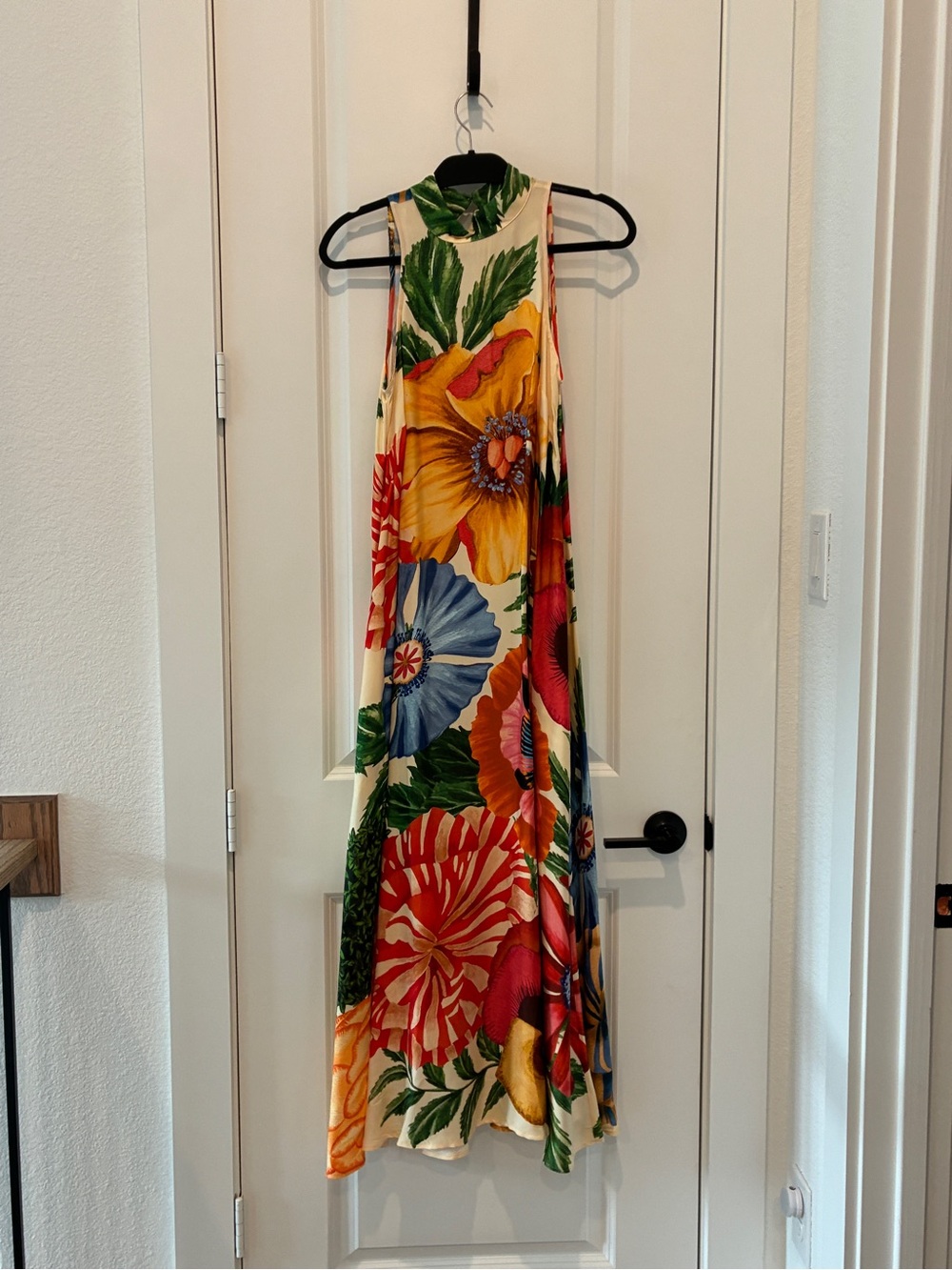 Anthropologie dress, flower pattern